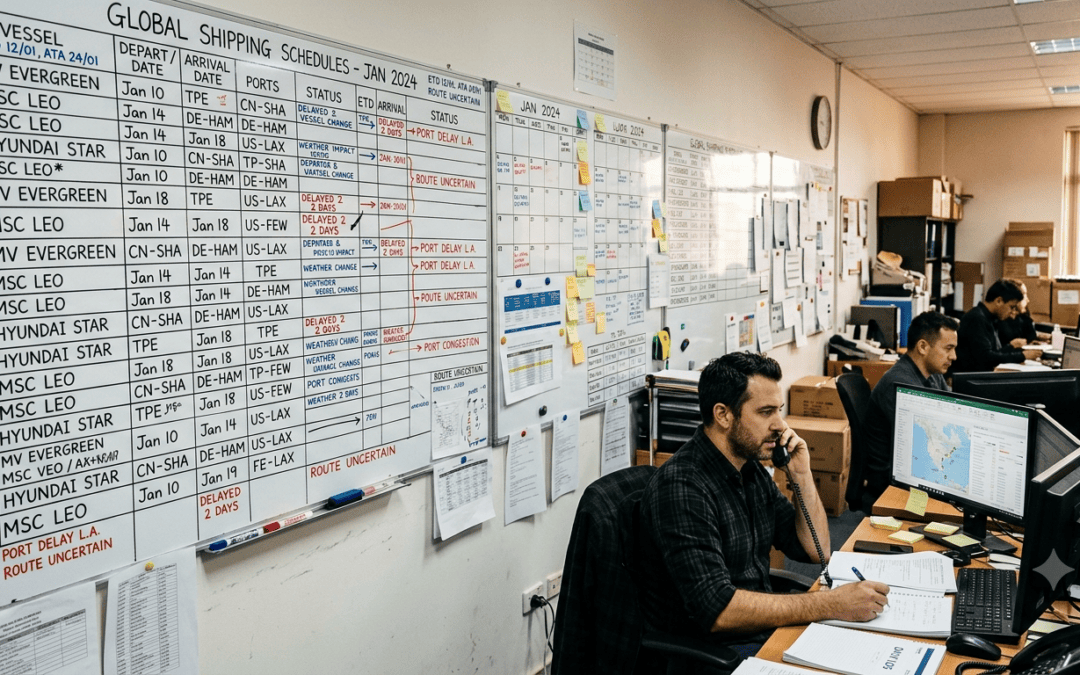 Why Shipping Schedules Are Less Predictable than They Used to Be